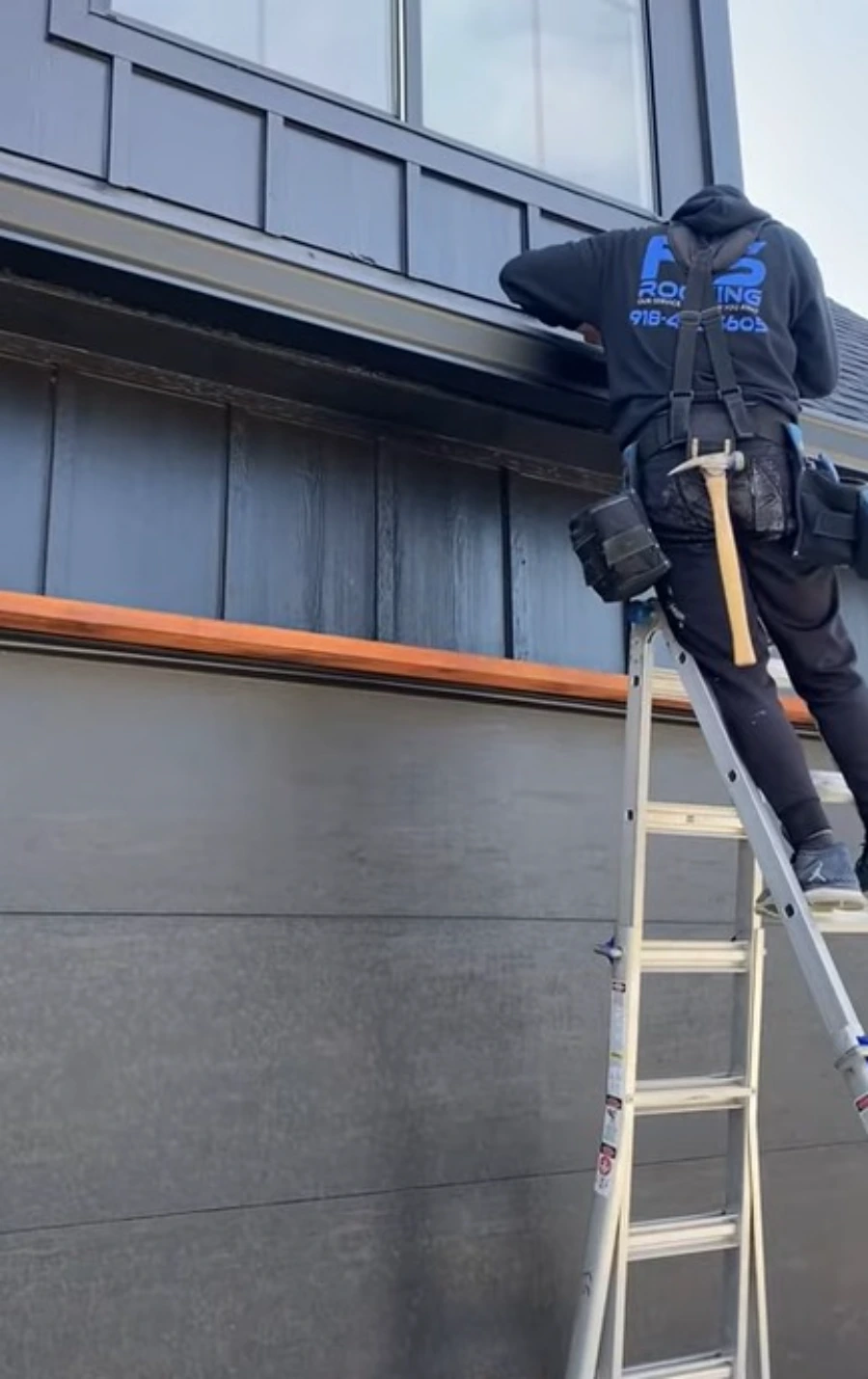 Perforated aluminum gutter cover repair Roseville CA