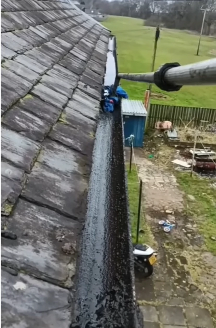 Gutter inspection report Roseville CA
