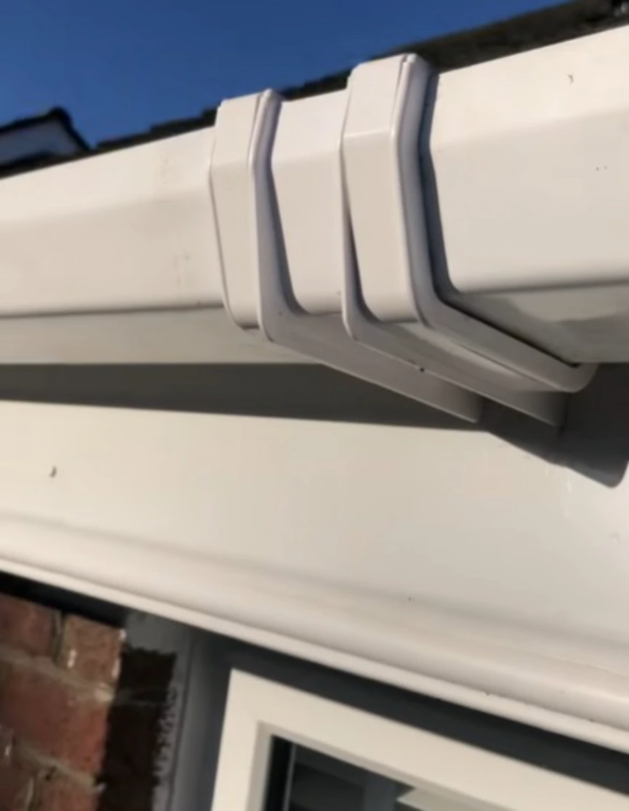 Gutter cover after repair in Roseville CA